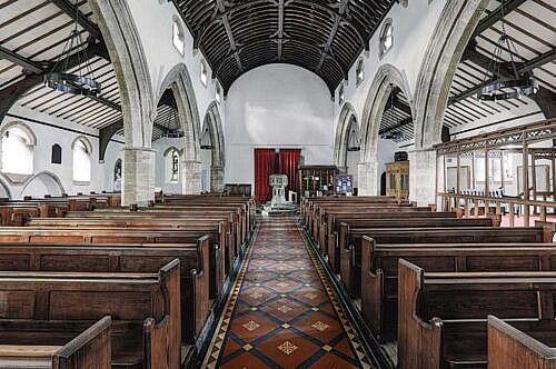 st marys church internal